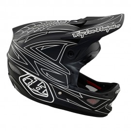 D3 Fiberlite Helmet Spiderstripe Black