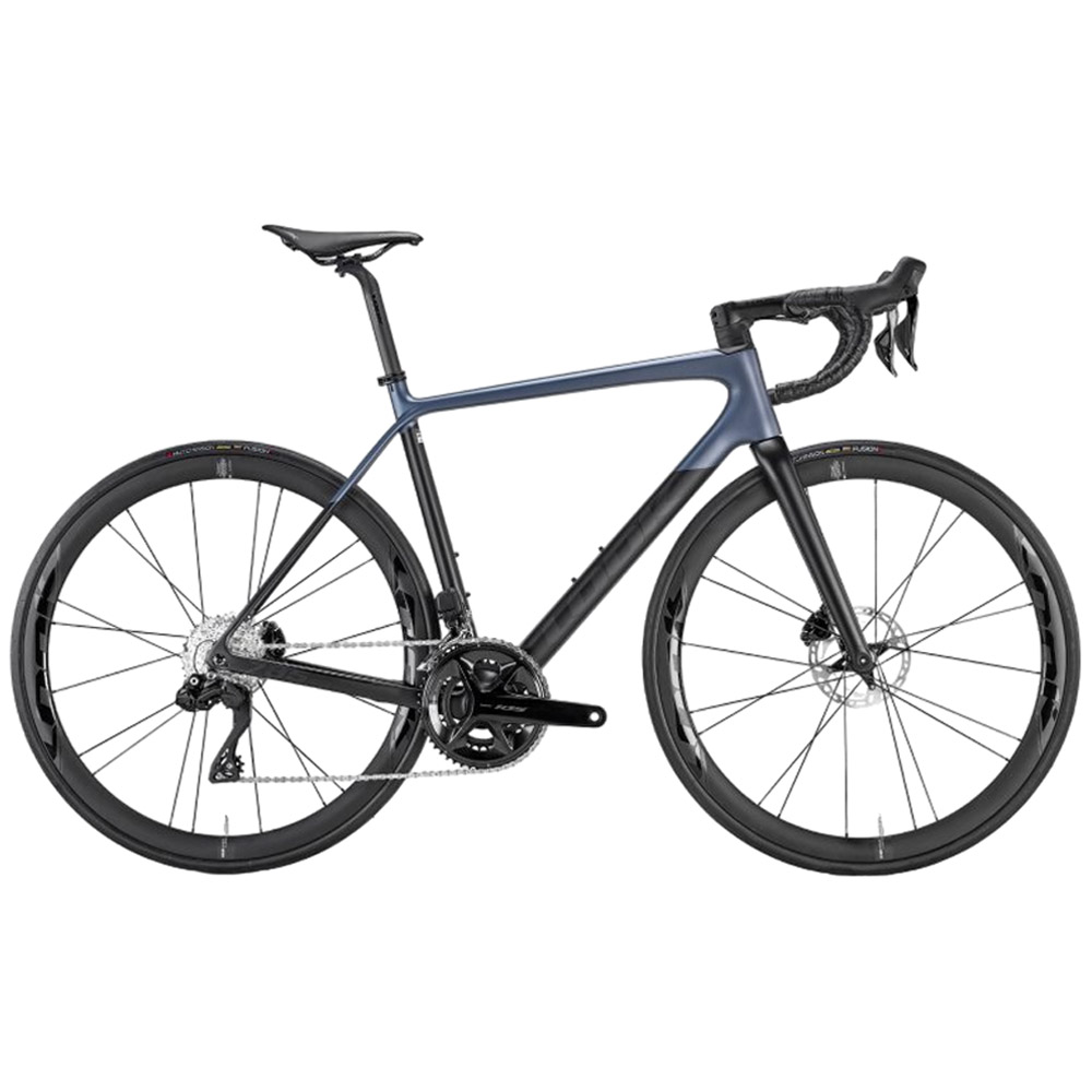 Look 785 Huez Grey Blue Satin - Road Bike - 2024