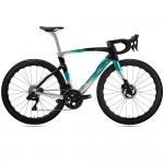 Pinarello Dura Ace Di2 - Nebula Green Silver - Road Bike - 2024