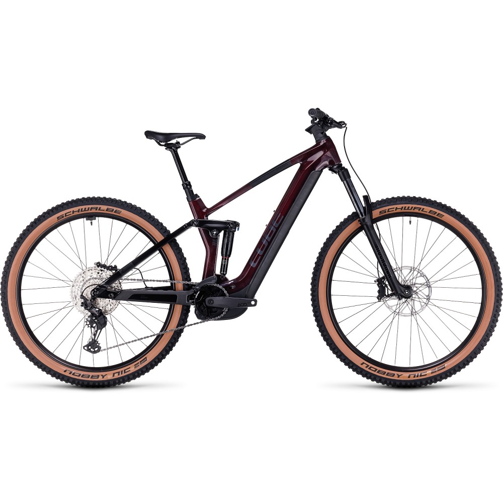 CUBE STEREO HYBRID 140 HPC Race 750 - Carbon Electric Mountain Bike - 2024