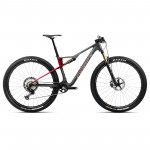 Orbea OIZ M-PRO XT Carbon Mountain Bike - 2025 - Diamond Carbon View (matt) - Cherry Red (gloss)