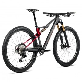 Orbea OIZ M-PRO XT Carbon Mountain Bike - 2025 - Diamond Carbon View (matt) - Cherry Red (gloss)